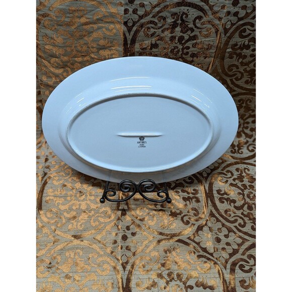 Vintage Sango Antibes Oval Oblong Serving Platter Plate 8080 China - Picture 4 of 5